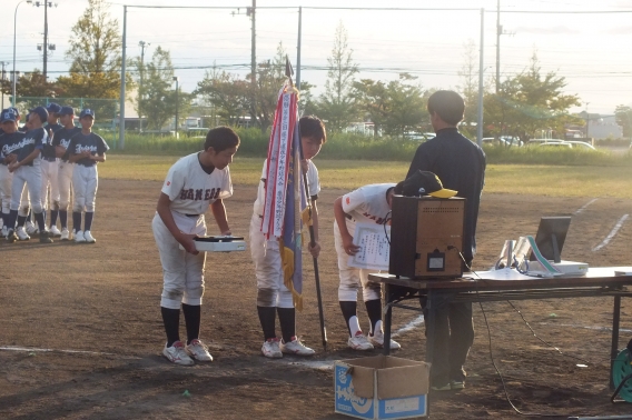 県下選抜少年野球大会　優勝‼